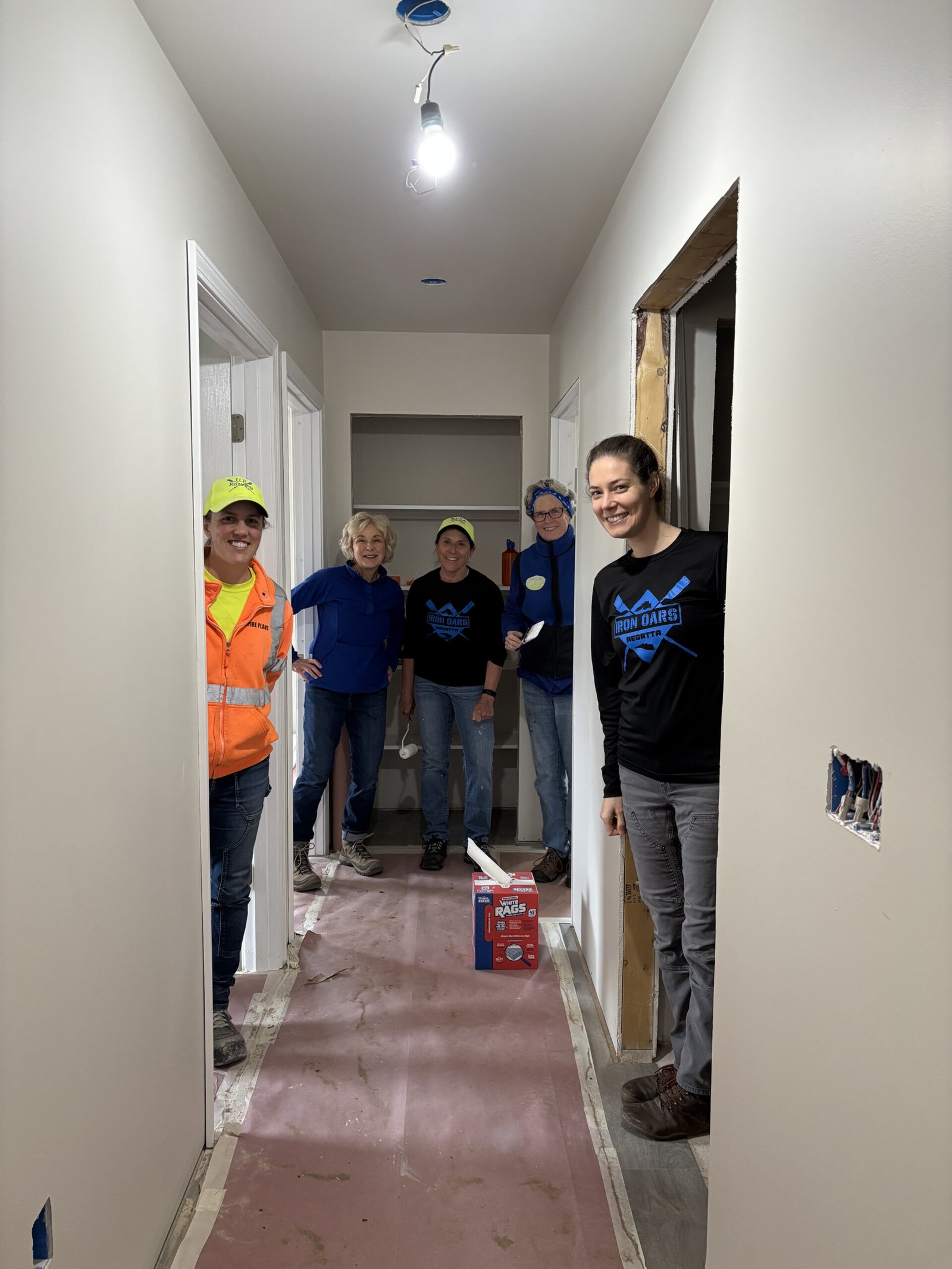 social activity - volunteering with Habitat for Humanity